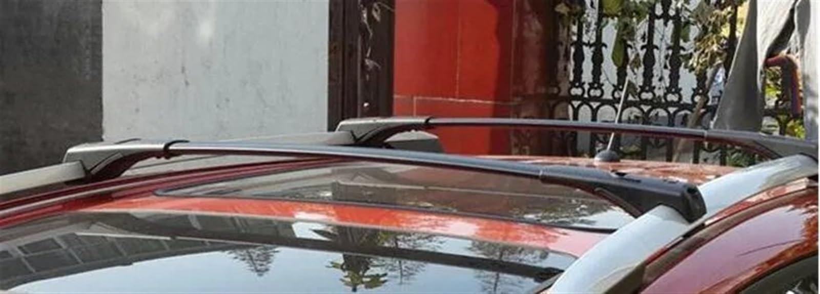 Querträger Dachträgerschienen Gepäckträger Querträger Dachträger Für Toyota Für RAV4 2013 2014 2015 2016 2017 2018 Dachgepäckträger Aus Aluminiumlegierung(Schwarz) von QIFANB