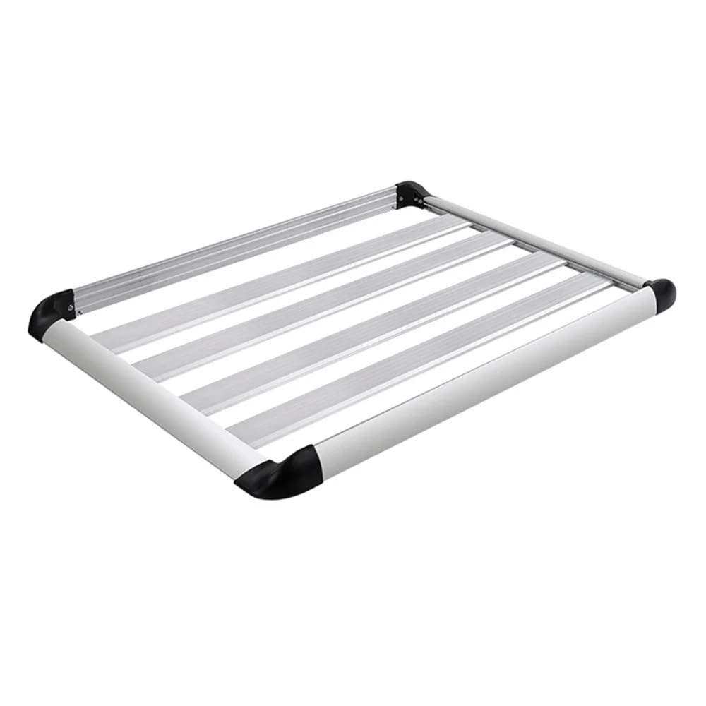 Universal 130/140x100CM Autodachträger Dachgepäckträgerkorb Dachgepäckträger Aus Aluminiumlegierung(Silver 130X100CM) von QIFANB