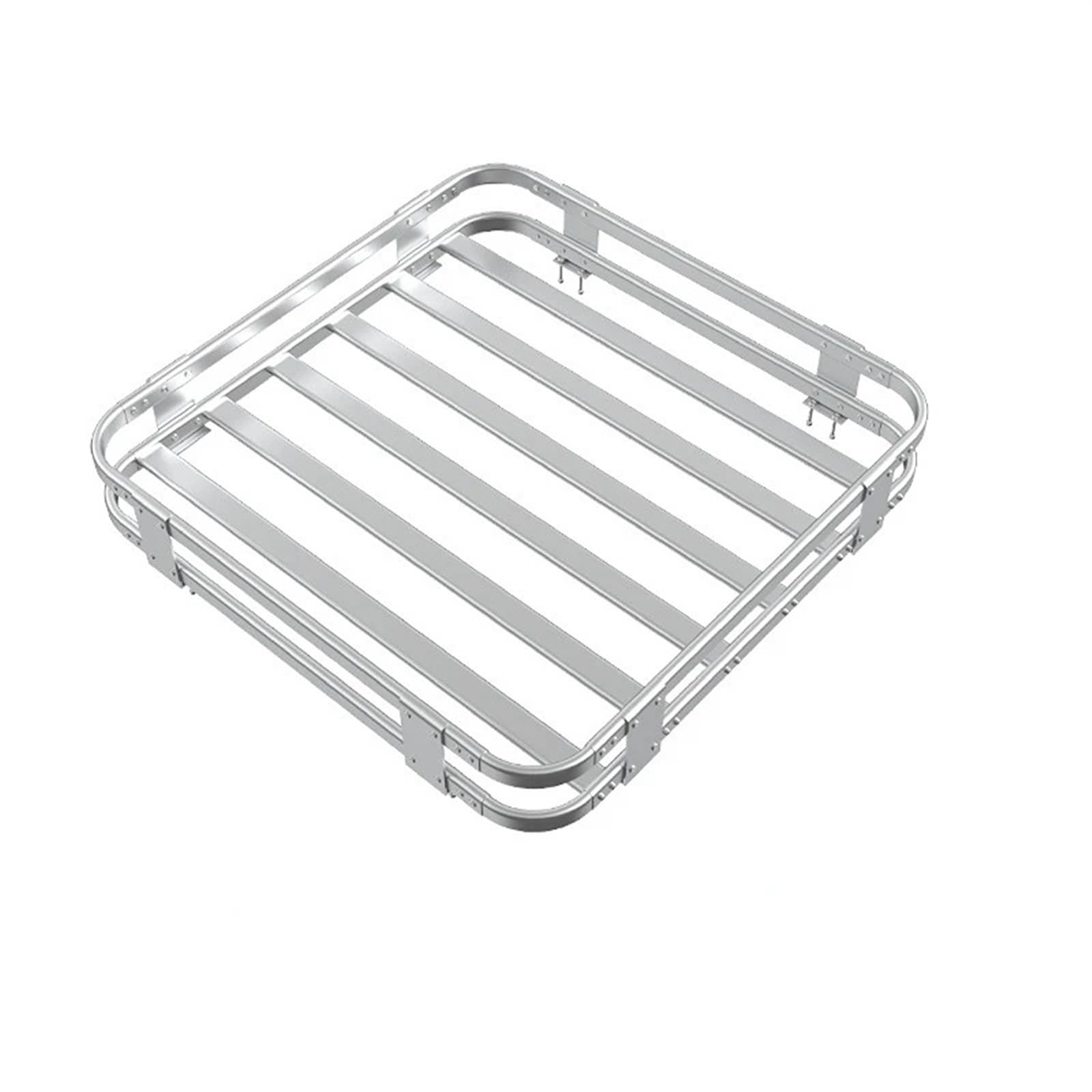 Universal Rack Rahmen Last Reise Rack RV Aluminium Legierung Gepäck Rack RV Modifizierte Dach Rack Geländewagen Dach Dachgepäckträger Aus Aluminiumlegierung(Silver 120x100x16.5) von QIFANB