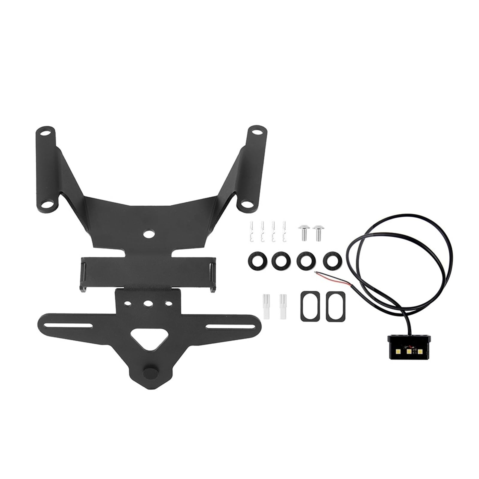 Kennzeichenhalter für CB650R CBR650 für CBR 650R 2019 2020 2021 2022 2023 Motorrad-Kennzeichenhalterung Rücklicht-Halterung ordentlicher Kotflügel-Eliminator (Größe: 2019–2020) von QIKEXING