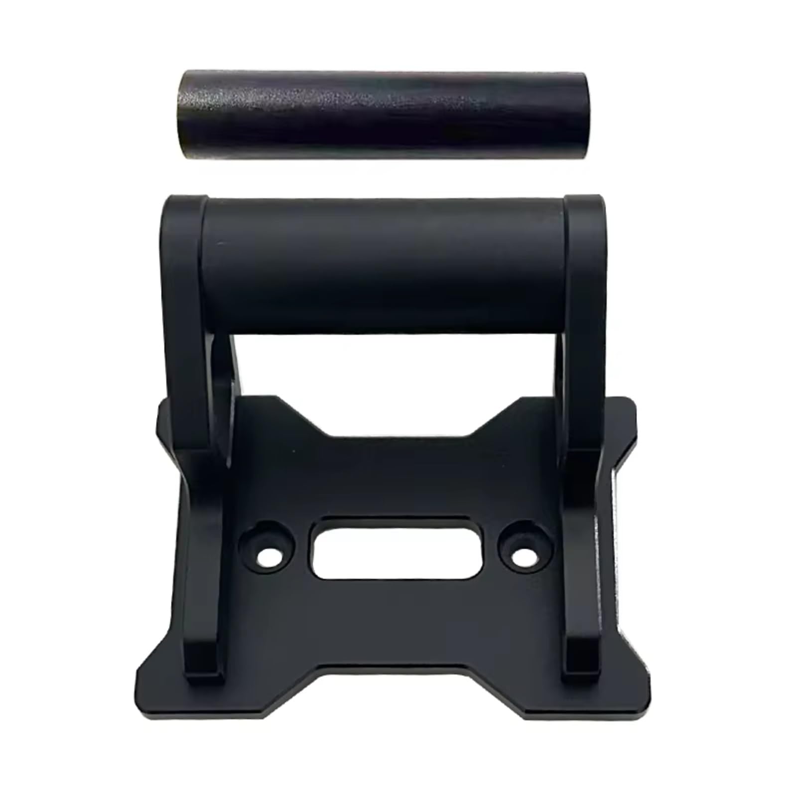 Handyhalterung Fahrrad Für CFMOTO 450MT 450 MT 2024 2025 Motorrad Aluminium GPS Telefon Halter Stehen Navigation Handyhalterung Motorrad(Black 12-22mm) von QILINGS