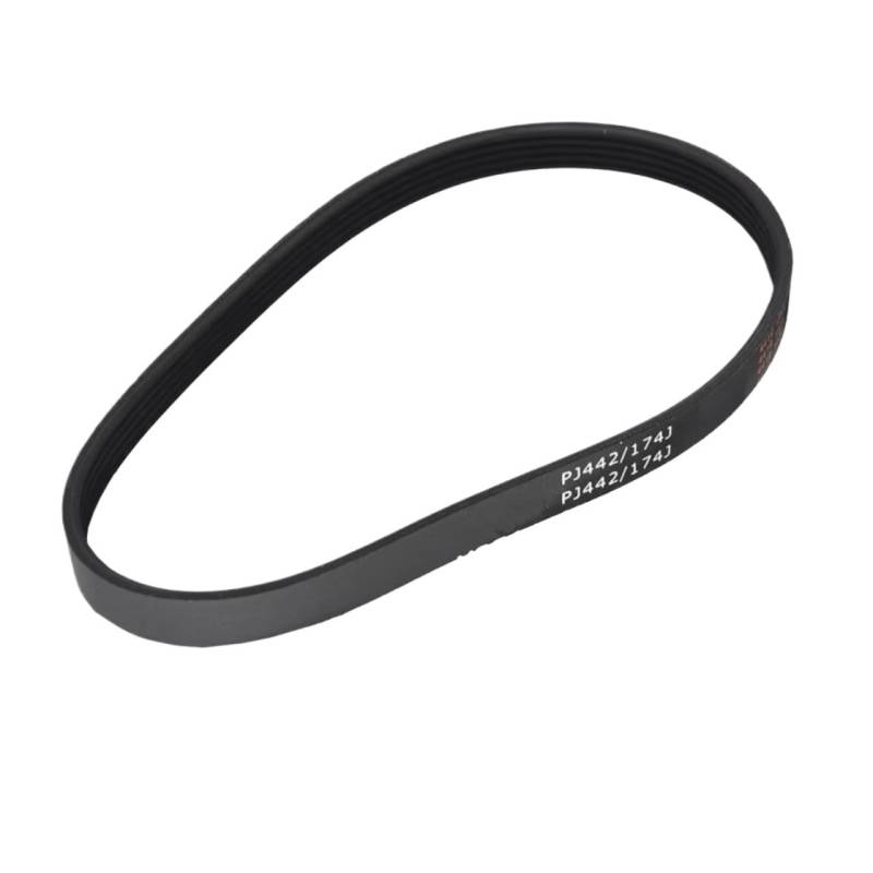 Keilriemen Für DIY Motorriementeile Keilriemen PJ442 174J 3/4/5/6 Rippen Motorrad Antriebsriemen(1Piece 5Ribs) von QILINGS