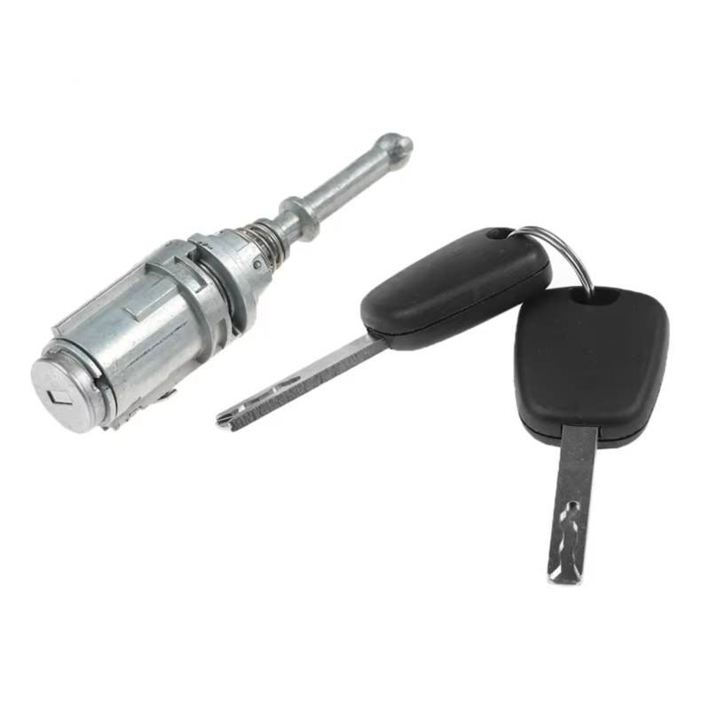 QILINGS Türschloss Stellmotor Für Citroen C2 C3 2002-2010 256924 9170T9 9170W9 Vorne Links Türschloss Zylinder Mit Schlüssel Kit Türverriegelungsbetätiger von QILINGS