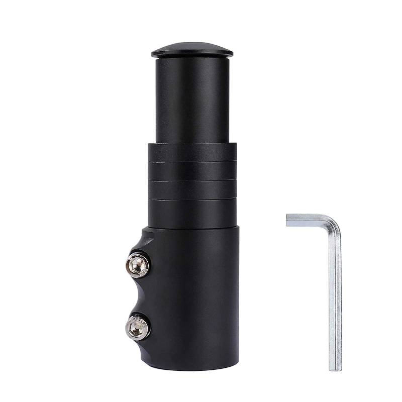 Fahrrad Vorbau Riser Höhenadapter Legierung Aluminium Lenkererhöhung für Radsport Bike Stem Extender für 28.6mm 1 1/8" Mountainbike Rennrad MTB von QIMEI-SHOP