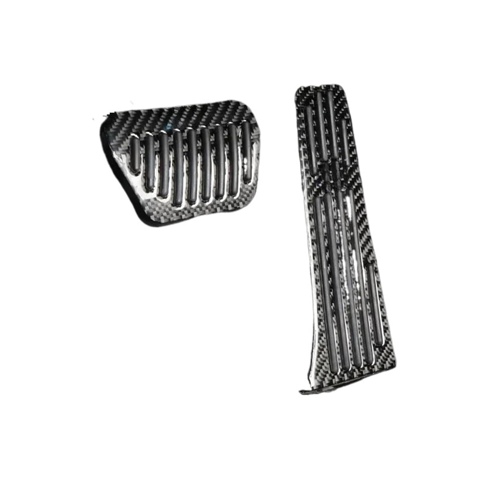 Auto Pedal Für 1 2 3 4 5 7 Für X6-Serie Für M3 Für M4 E87 E90 F20 F21 F30 F32 F36 Fußstütze Pedal Bremsbeschleuniger Kraftstoff Bremspedalabdeckung(Carbon Fiber Style 1) von QINGHUAWANG