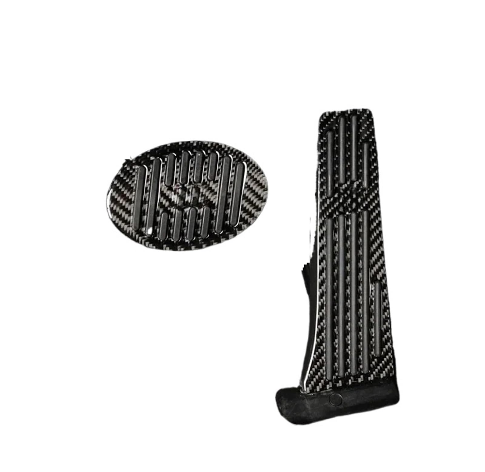 Auto Pedal Für 1 2 3 4 5 7 Für X6-Serie Für M3 Für M4 E87 E90 F20 F21 F30 F32 F36 Fußstütze Pedal Bremsbeschleuniger Kraftstoff Bremspedalabdeckung(Carbon Fiber Style 2) von QINGHUAWANG