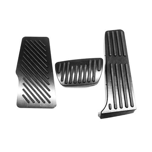 Auto Pedal Für Camry XV40 XV70 XV50 2006-2022 2023 2024 Auto Fußstütze Pedal rutschfeste Pad Abdeckung Beschleuniger Gas Bremspedale Bremspedalabdeckung(2018-2024 Black 3pcs) von QINGHUAWANG
