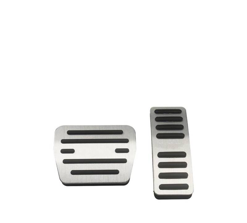 Auto Pedal Für Chery Für Jetour Für Dashing 2022-2024 at MT Pedale Abdeckung Fußpedal Bremsgas Beschleuniger Kupplung Pads Bremspedalabdeckung(Silver) von QINGHUAWANG