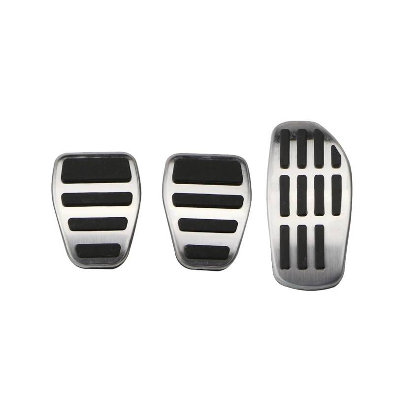 Auto Pedal Für Duster Für Scenic 3 Für Talisman Für Koleos Für Samsung QM6 2017-2022 Sport Kraftstoff Bremse Fußstütze Pedal MT at Bremspedalabdeckung(MT Without Rest) von QINGHUAWANG