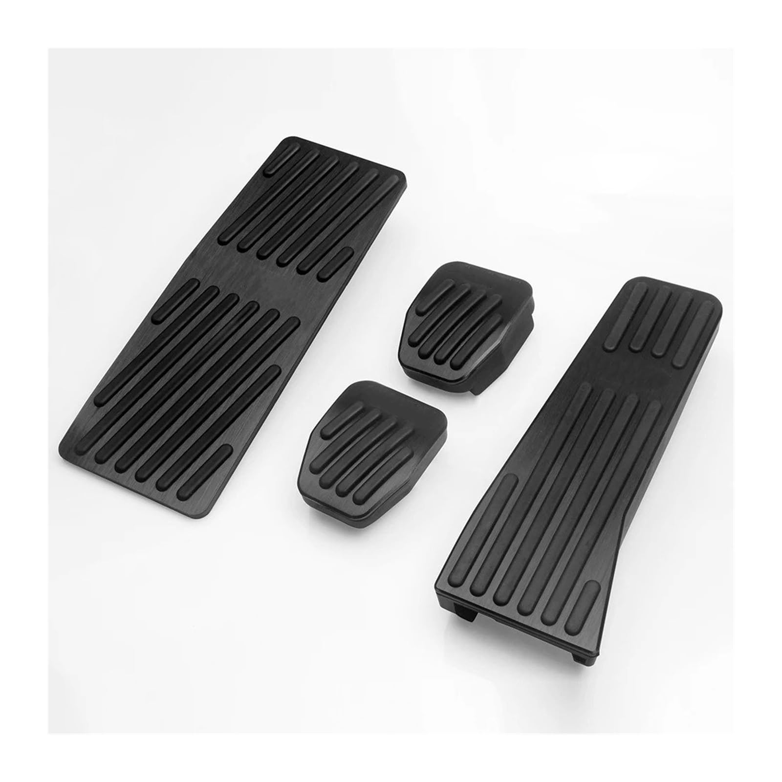 Auto Pedal Für Mazda 3 Für BP CX30 CX60 CX50 MX30 Für MX-30 2019-2022 2023 2024 Auto Gaspedal Bremse Fußstütze Pedal Abdeckung Bremspedalabdeckung(MT 4PCS Black) von QINGHUAWANG