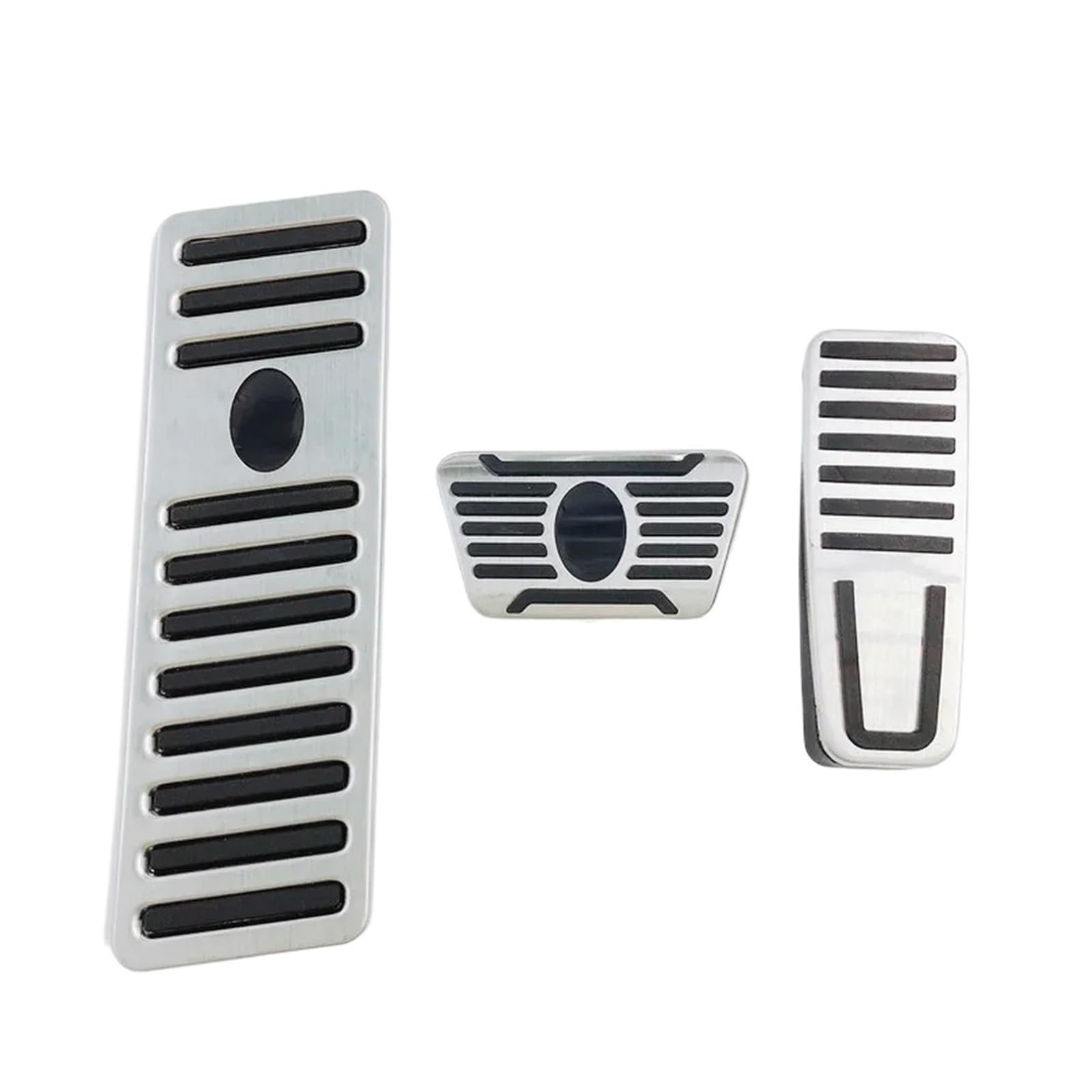 Auto Pedal Für Quattroporte Für Ghibli Für Levante 2014-2016 2017 Gas Bremse Kraftstoff Pedal Platte Pad Edelstahl Fußstütze Pedale Bremspedalabdeckung(Whole Set) von QINGHUAWANG