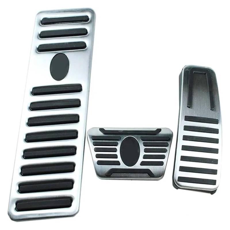 Auto Pedal Für Quattroporte V M139 2003–2012 Auto at MT Fußpedale Bremsauflage Beschleunigerablage Teil Edelstahl Zubehör Bremspedalabdeckung(3PCs) von QINGHUAWANG