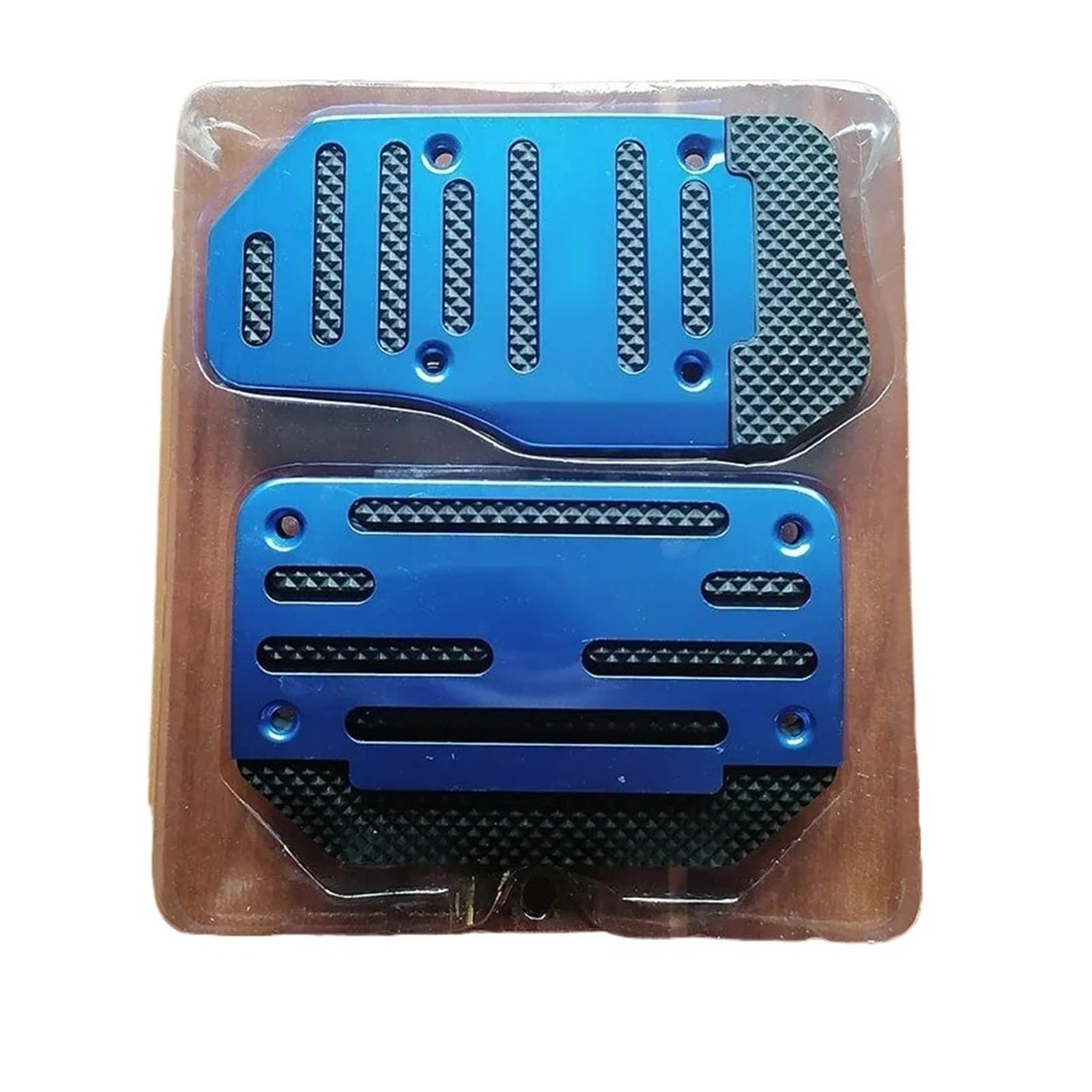 Auto Pedal Für Teana Für X-Trail Für Qashqai Für Livina Für Sylphy Für Tiida Für Sunny Universal-Autopedal Aus Rutschpedalauflage Bremspedalabdeckung(Blue 2PCS) von QINGHUAWANG