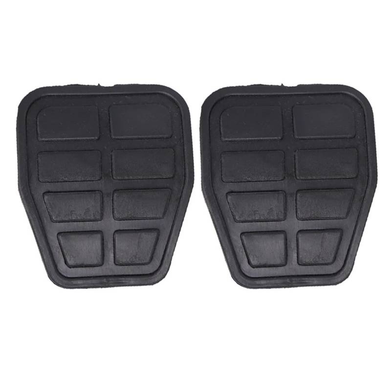 Auto Pedal Für Transit MK6 Für Tourneo 2000-2003 2004 2005 2006 Auto Gummi Bremse Kupplung Fuß Pedal Pad Abdeckung Ersatz 7213141 Bremspedalabdeckung(2Pc) von QINGHUAWANG