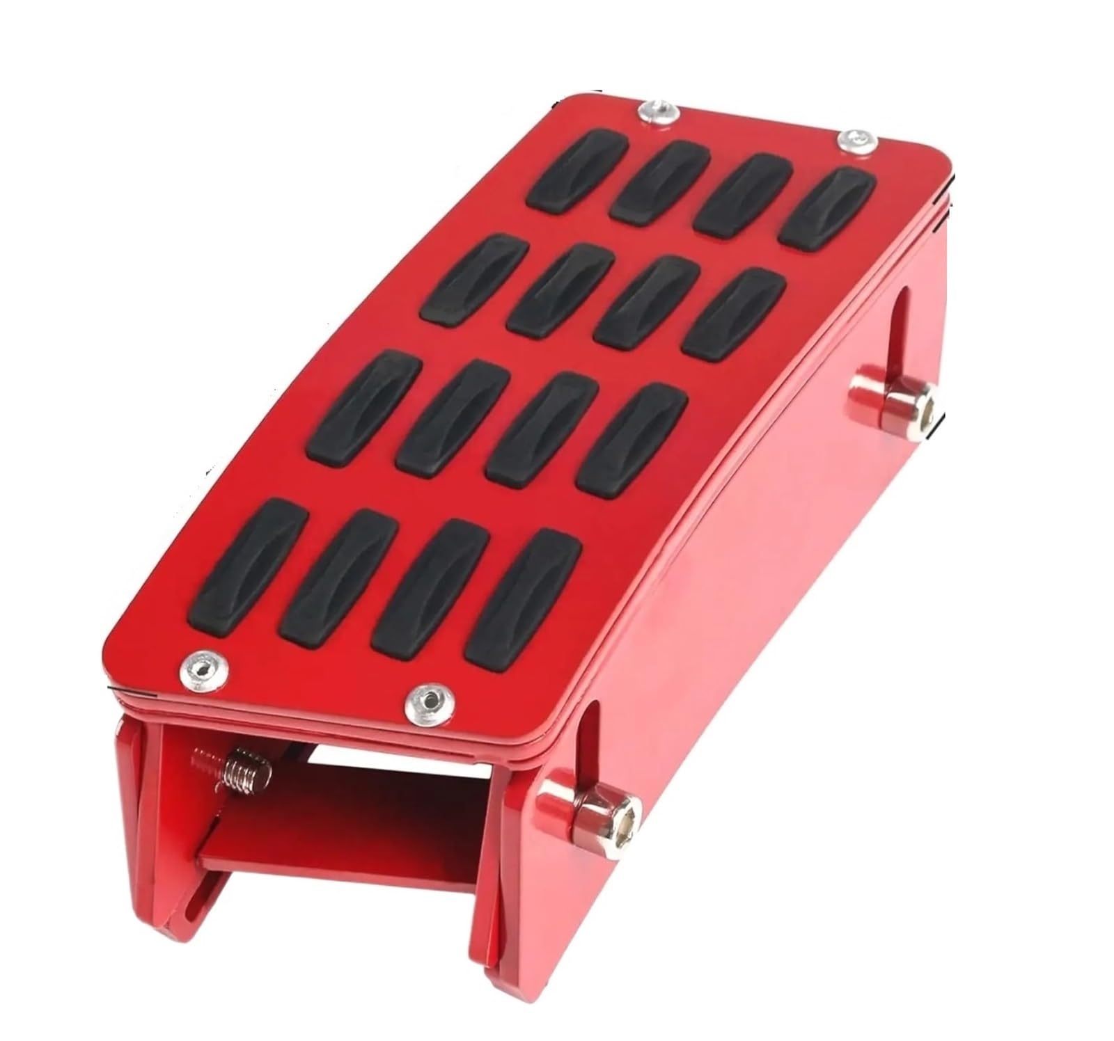 Auto Pedal Für Wrangler Für JK 2007-2017 2016 Auto-Gaspedal-Extender Dead Pedal Cover Innenzubehör Für Das Gaspedal Bremspedalabdeckung(Red Gas Pedal) von QINGHUAWANG