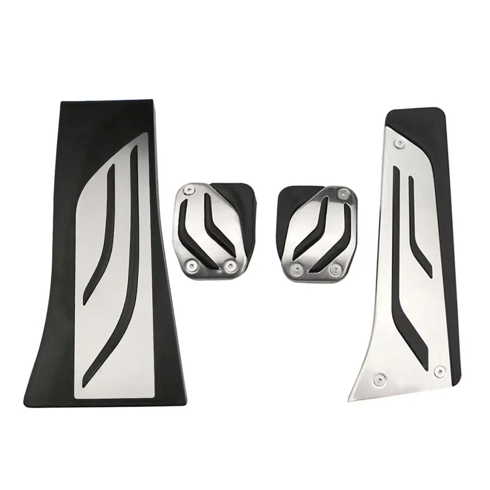 Auto Pedal Für X5 Für X6 F15 F16 E70 E71 E72 2008-2020 Autopedale Abdeckung Edelstahl Gaspedal Bremsfußstütze Pedalauflage Bremspedalabdeckung(LHD MT with Rest) von QINGHUAWANG