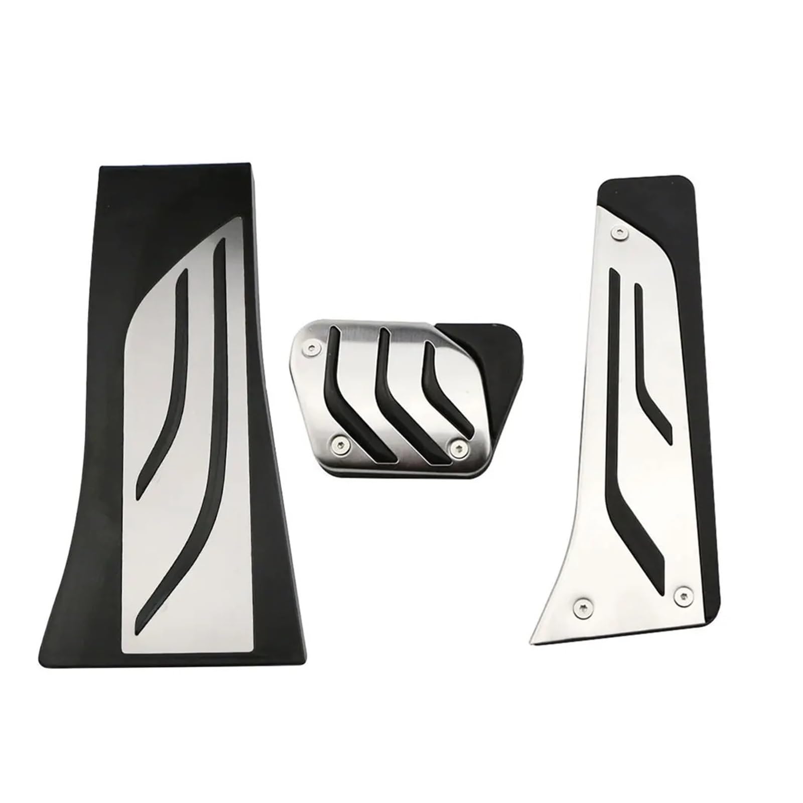 Auto Pedal Für X5 Für X6 F15 F16 E70 E71 E72 2008-2020 Autopedale Abdeckung Edelstahl Gaspedal Bremsfußstütze Pedalauflage Bremspedalabdeckung(LHD at with Rest) von QINGHUAWANG