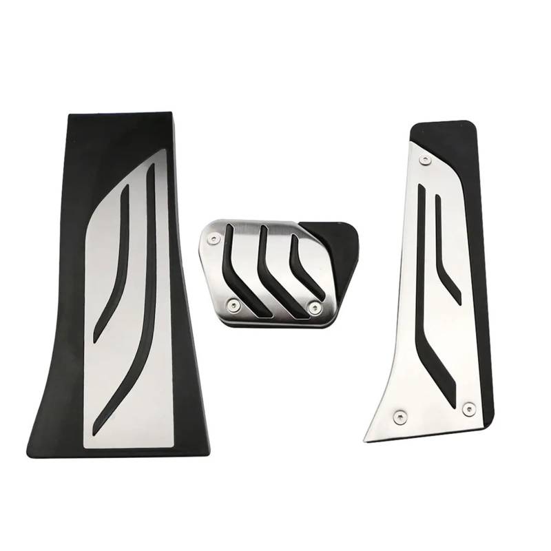 Auto Pedal Für X5 Für X6 F15 F16 E70 E71 E72 2008-2020 Autopedale Abdeckung Edelstahl Gaspedal Bremsfußstütze Pedalauflage Bremspedalabdeckung(LHD at with Rest) von QINGHUAWANG