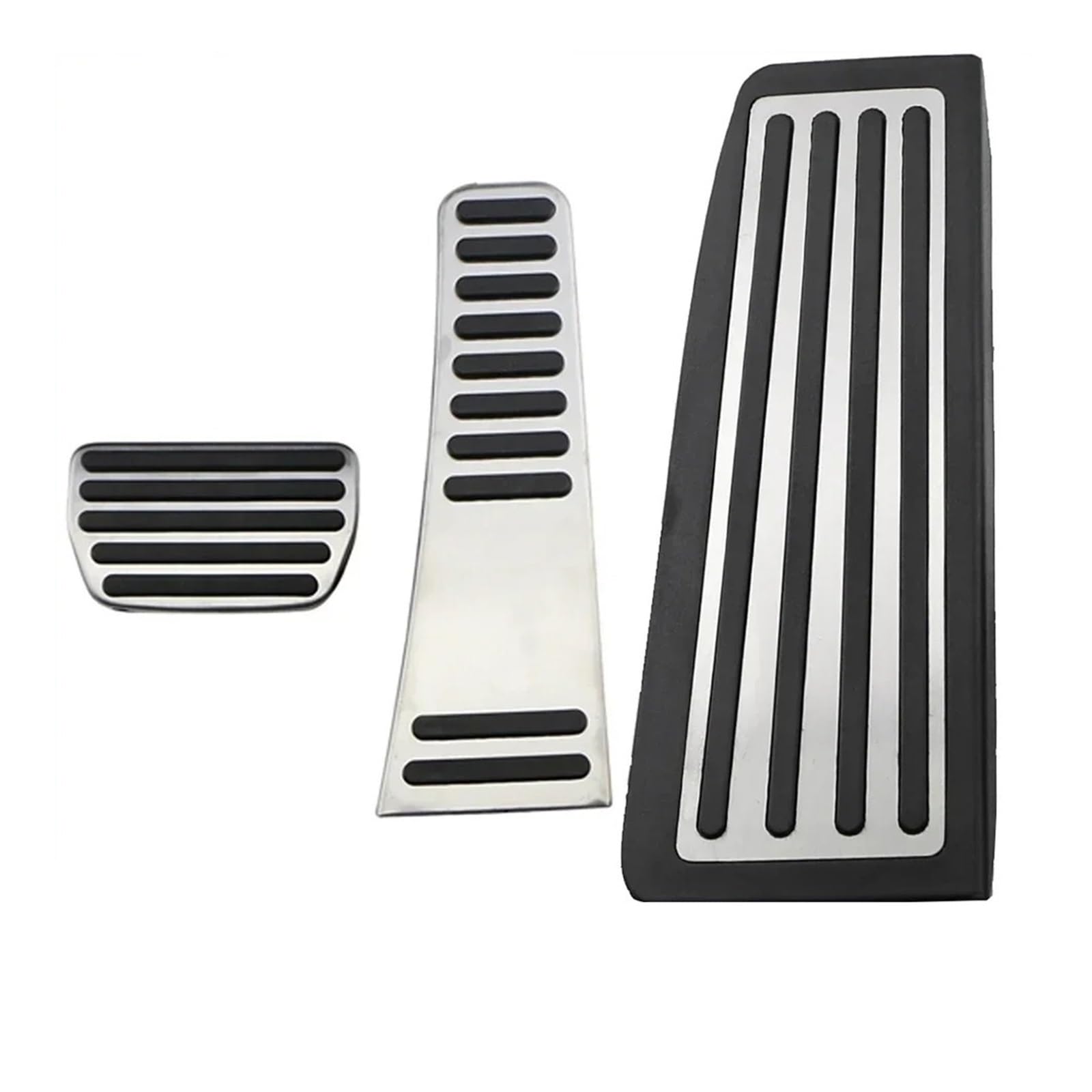 Auto Pedal Für XC60 2017-2020 2021 Auto-Innenraum-Refit-Gaspedal-Fußstützen-Pedalplattenabdeckung Zubehör Ohne Bohren Bremspedalabdeckung(at with Rest Pedal) von QINGHUAWANG