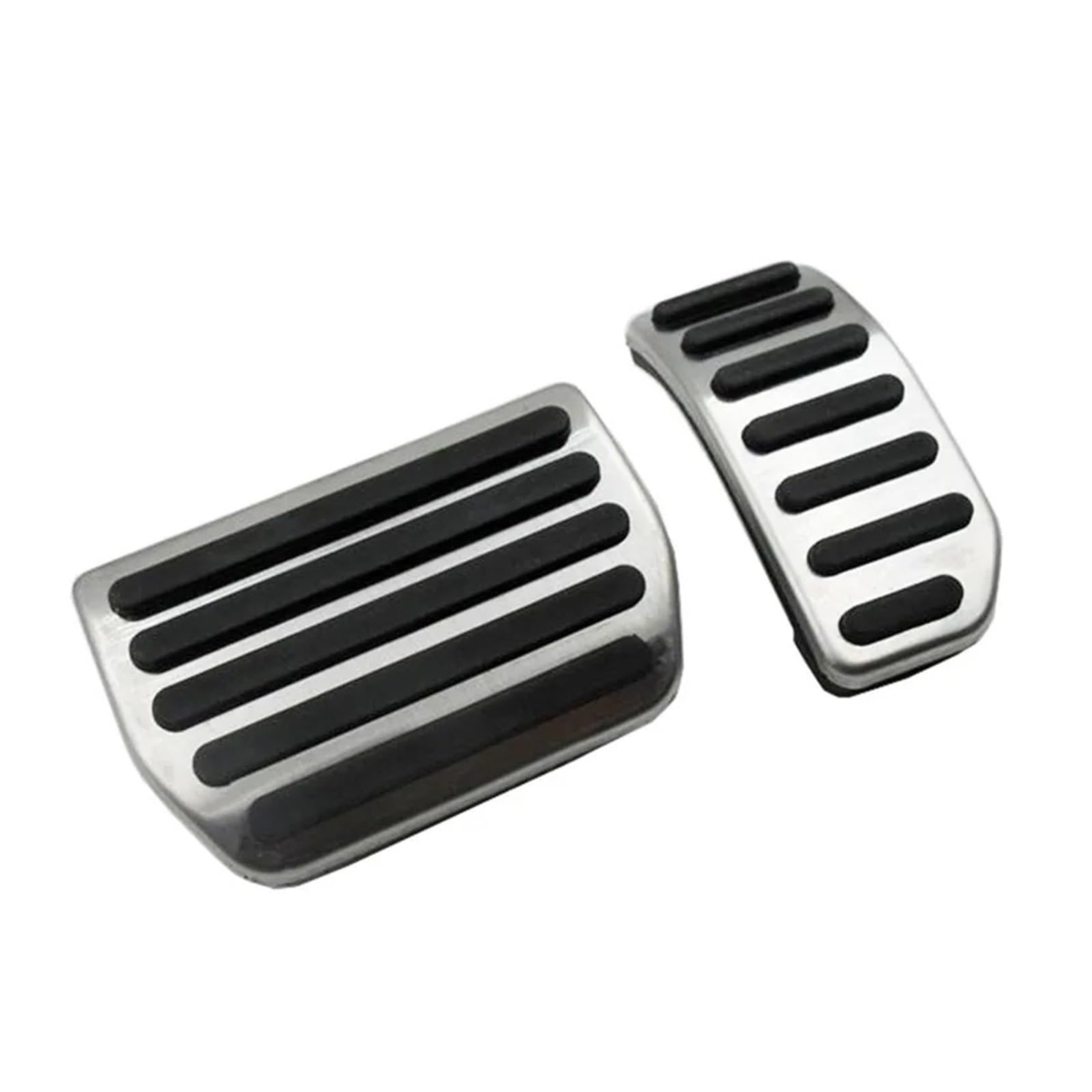 Auto Pedal Für XC60 Für S60 S80 Für V60 V70 2009-2017 Auto Aluminium at Gaspedal Gas Fußstütze Modifizierte Pedalauflagen Zubehör Bremspedalabdeckung(2pcs) von QINGHUAWANG