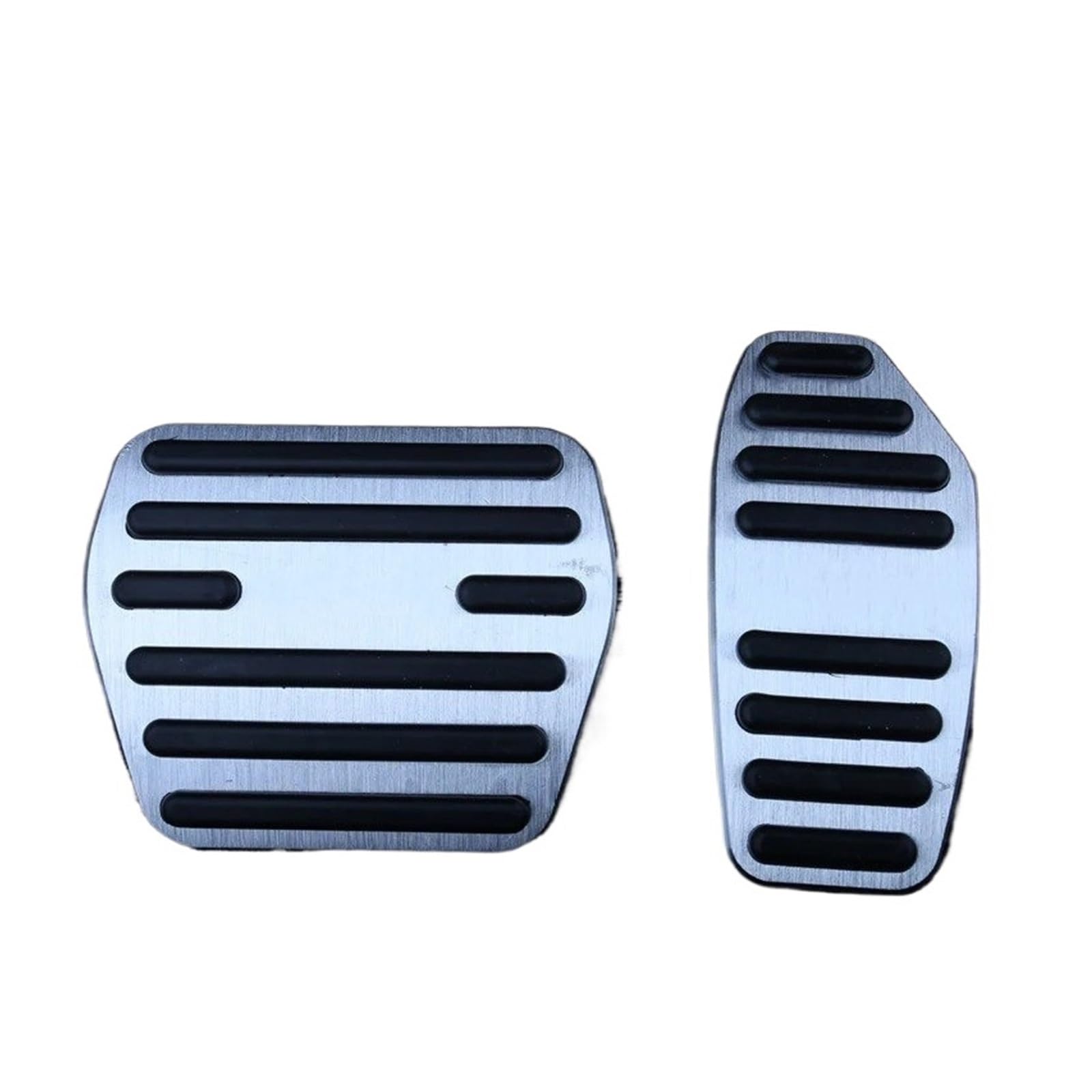 Auto Pedal Für XTrail Für X-Trail T32 T33 2014-2018 2019 2020 2021 2022 2023 Auto Anti-Rutsch-Pads Gaspedal Bremspedalabdeckung Bremspedalabdeckung(at 2pcs Silver) von QINGHUAWANG