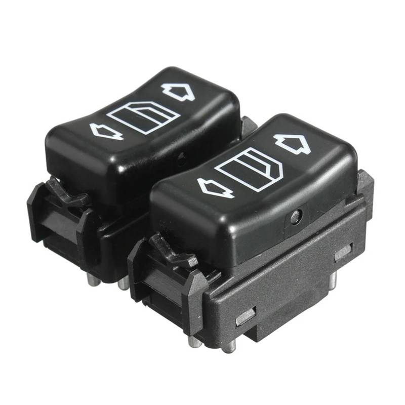 Fensterheber 1248204610 1248204510 Für E W124 W126 W201 W463 Auto Links Rechts Elektrische Master Control Power Fenster Schalter Elektrischer Fensterheberschalter(Pair) von QINGHUAWANG