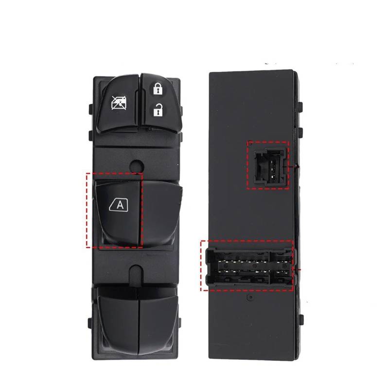 Fensterheber 25401-3TA5A Für Sentra Für Leaf Für Juke Für Qashqai Für Pathfinder Auto Fenster Control Schalter Hebe Taste Elektrischer Fensterheberschalter(25401-3SH0A) von QINGHUAWANG