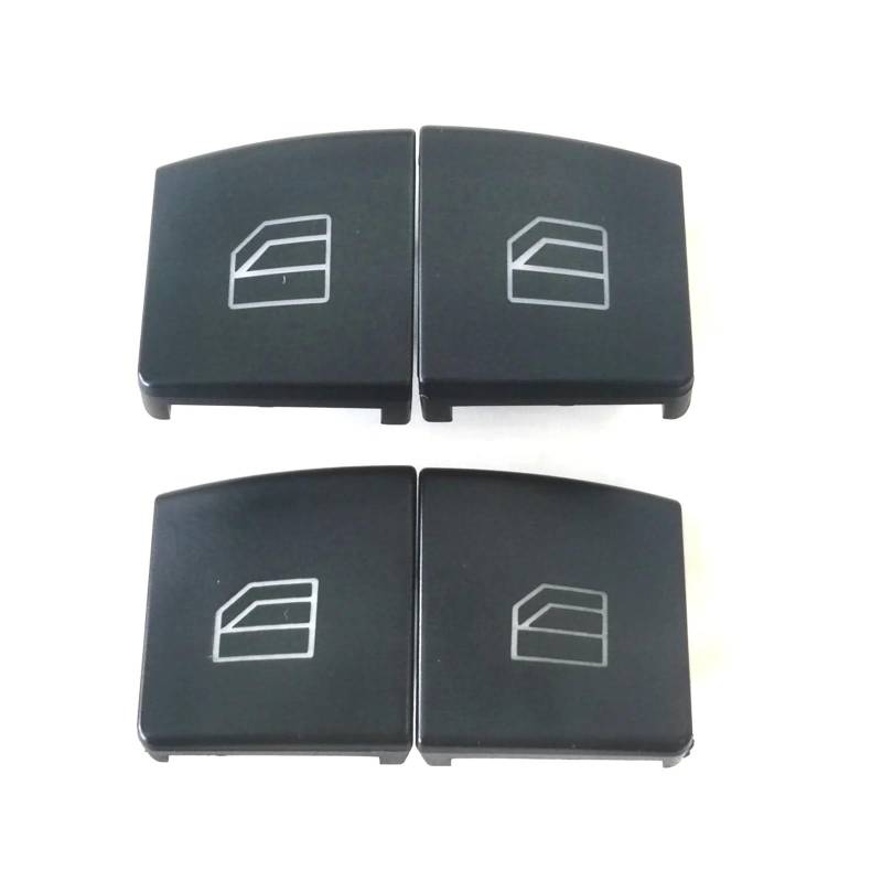 Fensterheber 4 Stücke Für C-Klasse Für E-Klasse W204 W212 W242 W246 W166 W176 W204 E200 Auto Fensterheberschalter Tastenabdeckung Elektrischer Fensterheberschalter von QINGHUAWANG