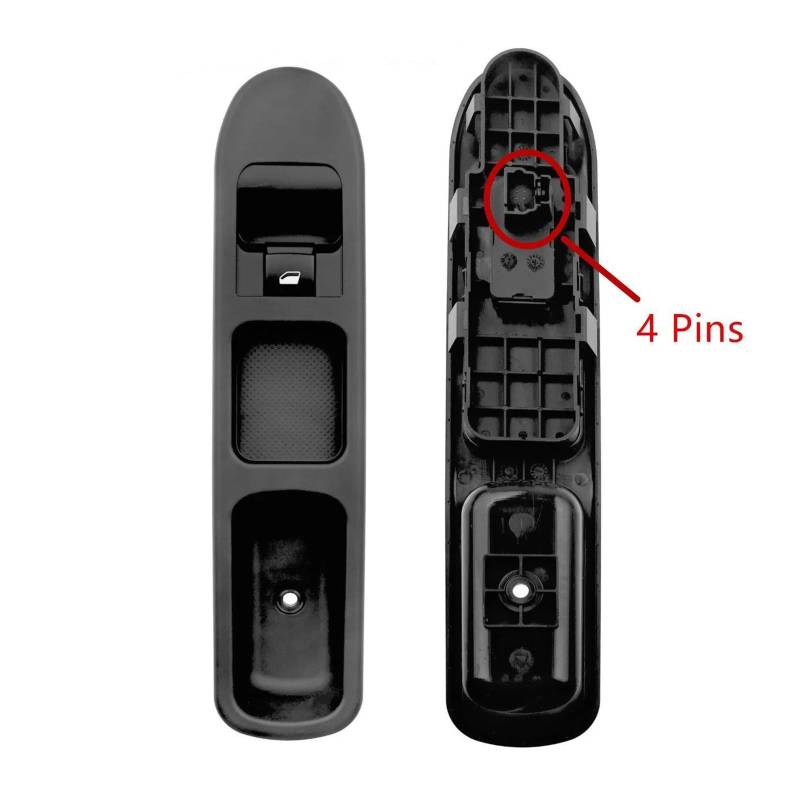 Fensterheber 6554KT 6554QC 6490EH 6490HQ 6554QF 6554QG Für Peugeot 207 307 407 Auto Elektrische Fensterheber Control Schalter Elektrischer Fensterheberschalter(Passenger 6554E7) von QINGHUAWANG