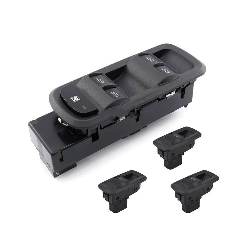Fensterheber 8A6T-14A132-CC Für Fiesta 2011 2012 2013 Auto Power Fenster Control Schalter Zubehör Elektrischer Fensterheberschalter(8A6T-14A132-CC-Set) von QINGHUAWANG