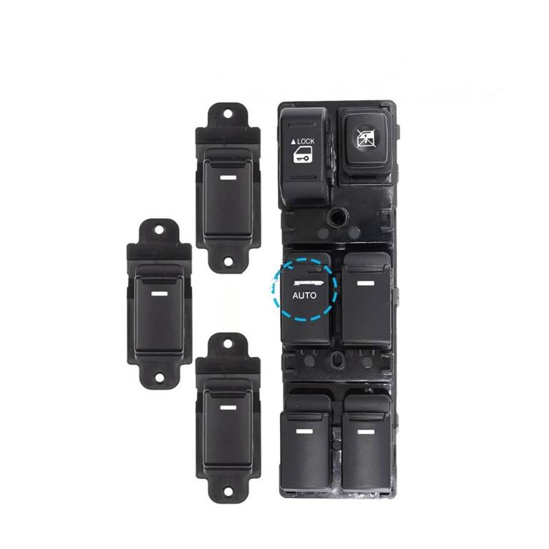 Fensterheber 93570-2P100 93570-2P200 93570-2P100VA Für Kia Für Sorento 2010-2013 Auto Fahrer Elektrische Fensterheber Schalter Elektrischer Fensterheberschalter(1 Auto Set) von QINGHUAWANG