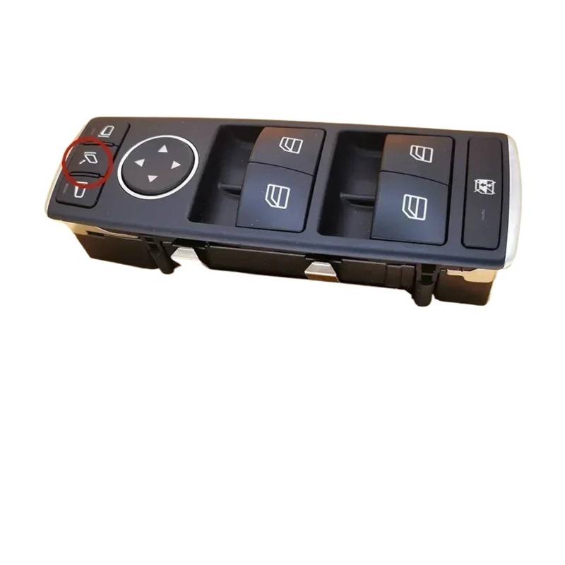 Fensterheber Für C-Klasse Für E-Klasse W212 W204 Auto Power Master Fensterschalter Fensterheber A2128208310 A2049058202 Elektrischer Fensterheberschalter(Mirror Folding H) von QINGHUAWANG