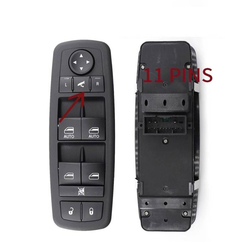 Fensterheber Für Dodge 1500 2500 Für Grand Für Caravan Für Chrysler Für Stadt Für Land Auto Power Fenster Switch Control Teile Elektrischer Fensterheberschalter(68289803AB-11Pins) von QINGHUAWANG