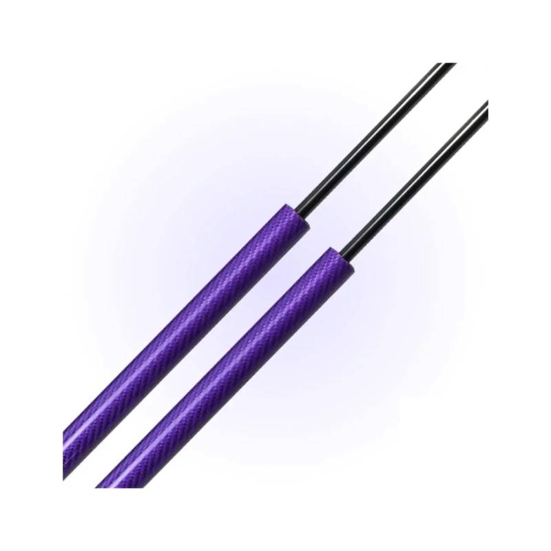 Heckklappendämpfer 2Pcs Für Hyundai Für Tucson Für TL SUV 2016-2021 Auto Stamm Streben Hinten Lift Unterstützt Gas Quellen Schock Gasfeder Stoßdämpfer(Purple Carbon Fiber) von QINGHUAWANG