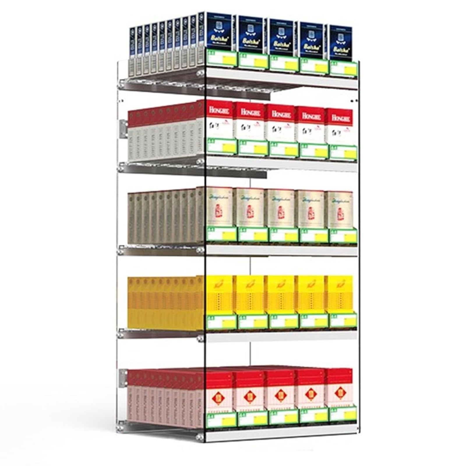 Zigarettenvitrinenständer, Zigarettenvitrine Aus Acryl, Displayhalter For Automatische Zigarettenschieber, Organizer For Ladenschränke Zigarettenvitrinenständer, Zigarettenvitrine Aus Acryl, Displayhalter For Automatische Zigarettenschieber, Organizer For Ladenschränke von QINGYAN
