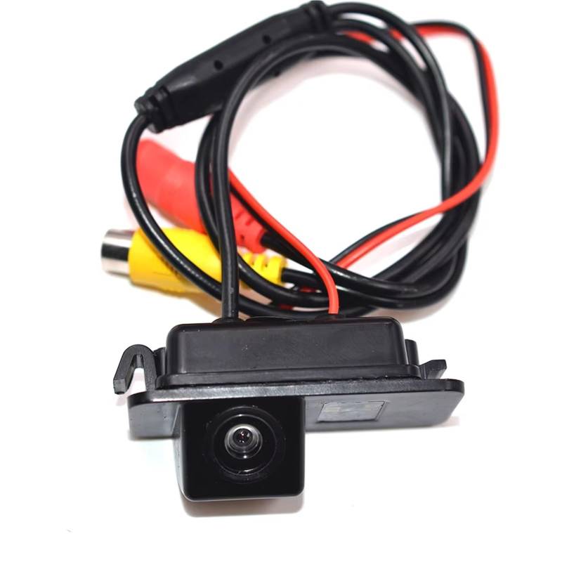 Backup Kamera CCD Farbe Chip Auto Back Up Rückansicht Reverse Parkplatz Kamera Für Ford Für Mondeo Für Fiesta Für Focus Fließheck Für S-Max Für Kuga Hd Rückfahrkamera von QINSHU