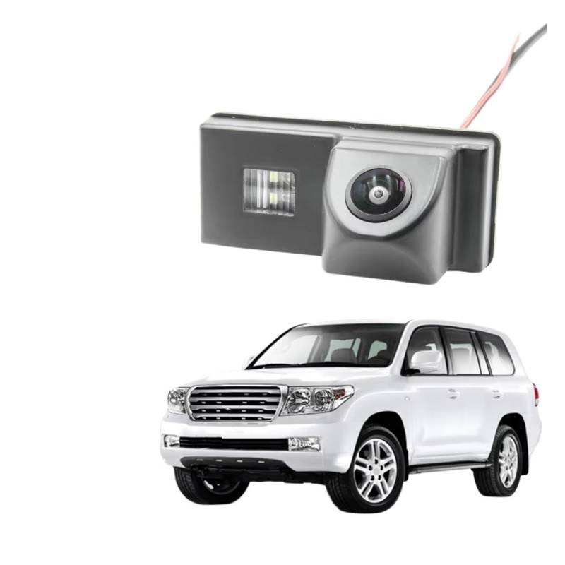 Backup Kamera CCD HD AHD Fisheye Rückansicht Kamera Auto Reverse Monitor Für Toyota Für Land Für Cruiser 200 LC200 2008 2009 2010 2011 2012 2013 2014 Hd Rückfahrkamera(B150 CVBS 680x480) von QINSHU