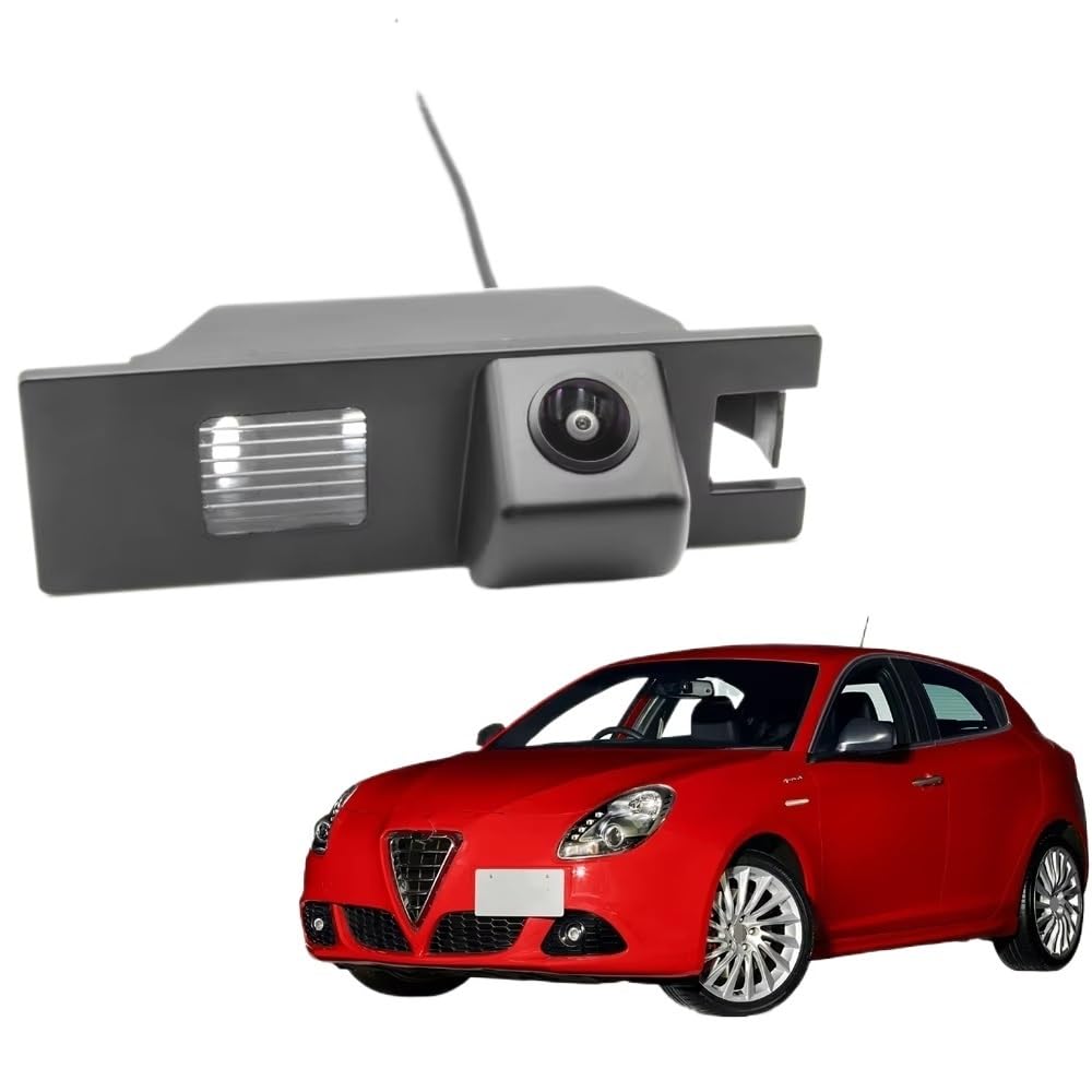 Backup Kamera CCD HD AHD Fisheye Rückansicht Kamera Auto Reverse Parkplatz Monitor Nachtsicht Für Alfa Für Romeo Für Giulietta 940 2010~2018 Hd Rückfahrkamera(A120 CVBS 680x480) von QINSHU