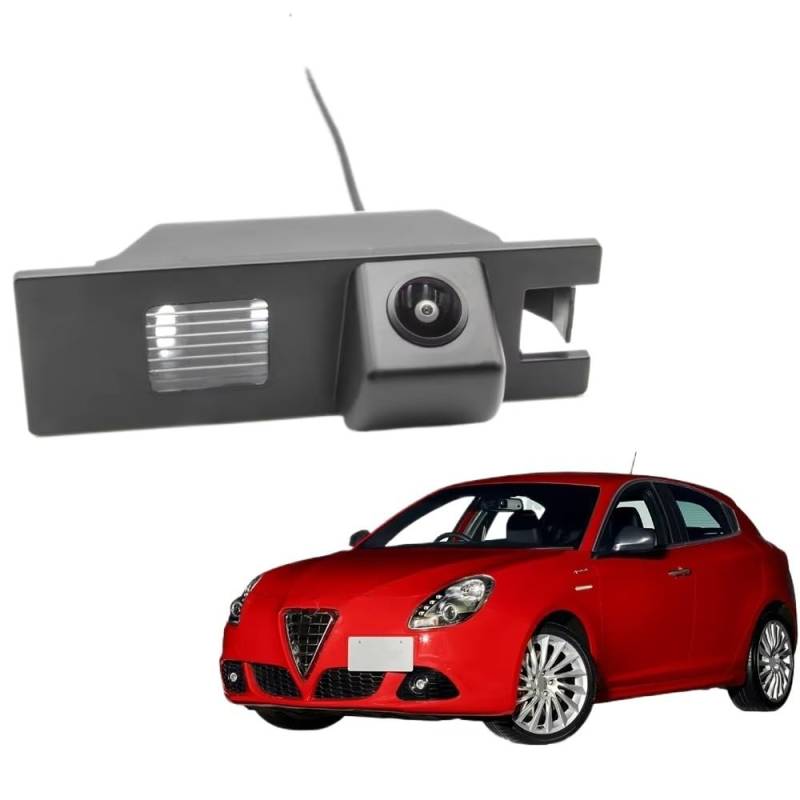 Backup Kamera CCD HD AHD Fisheye Rückansicht Kamera Auto Reverse Parkplatz Monitor Nachtsicht Für Alfa Für Romeo Für Giulietta 940 2010~2018 Hd Rückfahrkamera(A120 CVBS 680x480) von QINSHU