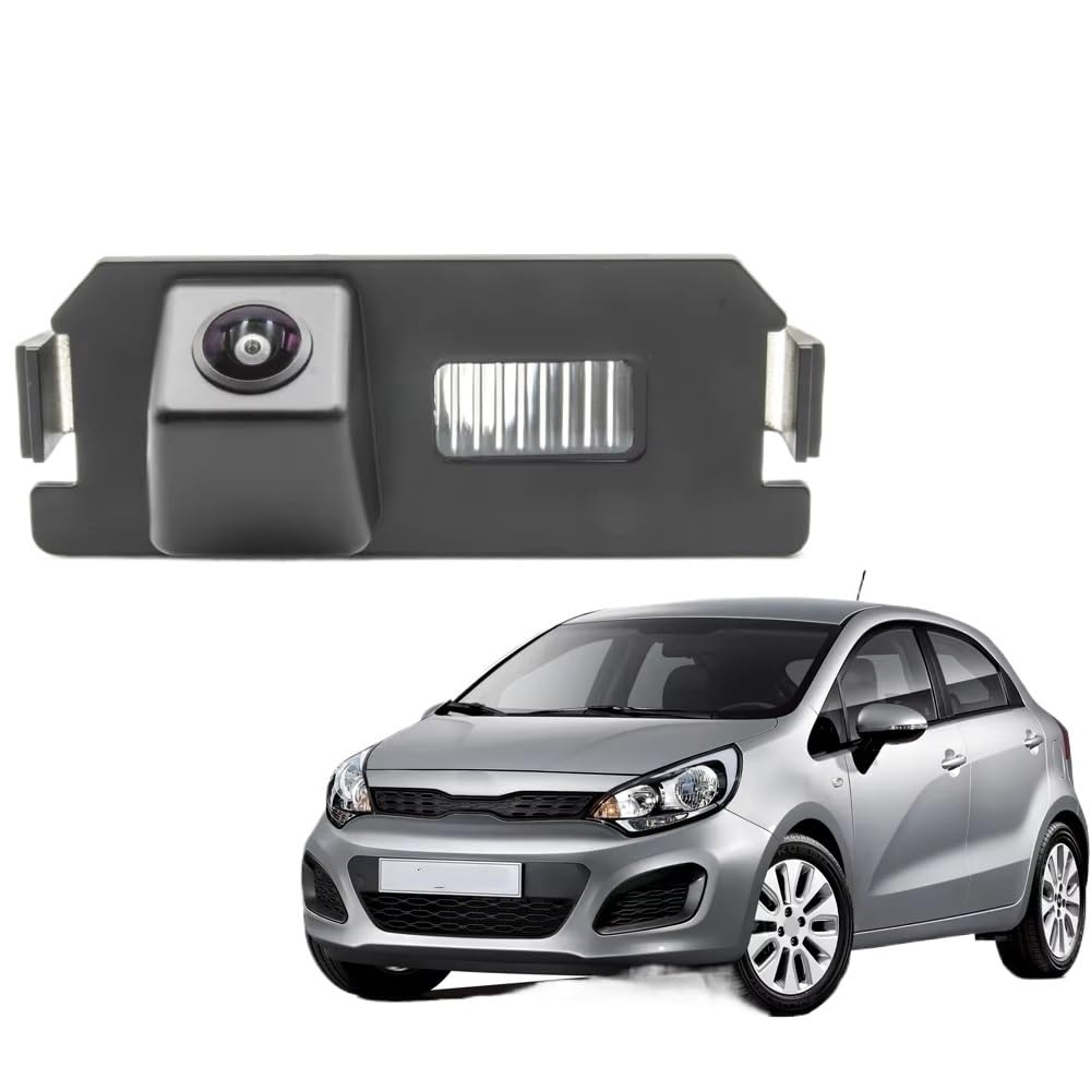 Backup Kamera CCD HD AHD Fisheye Rückansicht Kamera Für Kia Für Rio R Für Rio 3 Für Kia Für Stolz (UB) 2011-2017 Fließheck Auto Reverse Parkplatz Backup-Monitor Hd Rückfahrkamera(A120 CVBS 680x480) von QINSHU