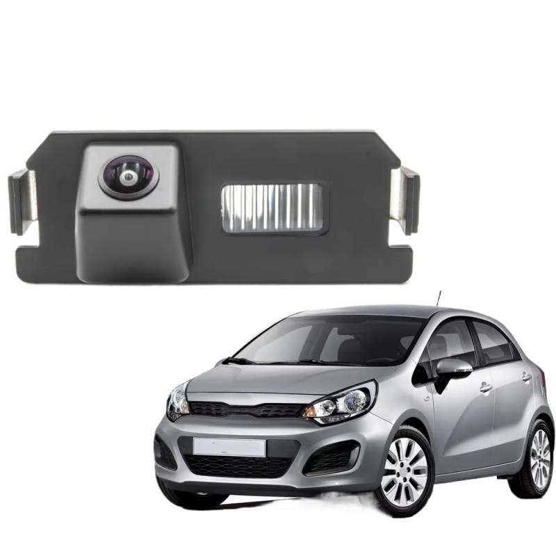 Backup Kamera CCD HD AHD Fisheye Rückansicht Kamera Für Kia Für Rio R Für Rio 3 Für Kia Für Stolz (UB) 2011-2017 Fließheck Auto Reverse Parkplatz Backup-Monitor Hd Rückfahrkamera(A120 CVBS 680x480) von QINSHU