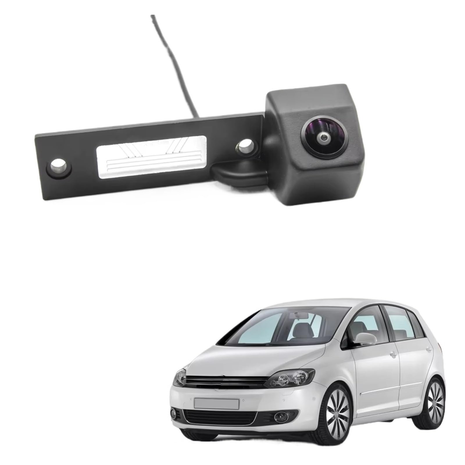 Backup Kamera CCD HD AHD Fisheye Rückansicht Kamera Vor Facelift Auto Reverse Parkplatz Monitor Für VW Für Golf Plus 2005 2006 2007 2008 Hd Rückfahrkamera(D170 AHD 720P) von QINSHU