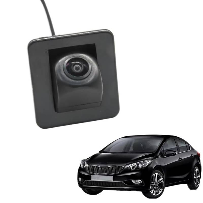 Backup Kamera Für Kia Für Cerato Für Kia K3 2013 2014 2015 2016 2017 2018 Limousine HD 720P Fisheye Rückansicht Kamera Auto Reverse Parkplatz Monitor Hd Rückfahrkamera(Camera Only) von QINSHU