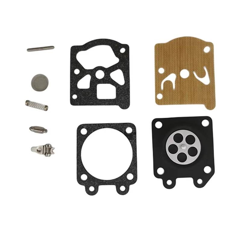 Moto Vergaser 1-10 Stück Vergaser Rebuild Reparatur Membran Kit Für MS180 MS170 018 017 MS 180 170 Für Zama RB-77 Kettensäge Ersetzen Teile Vergaser(1 Set.) von QINSHU