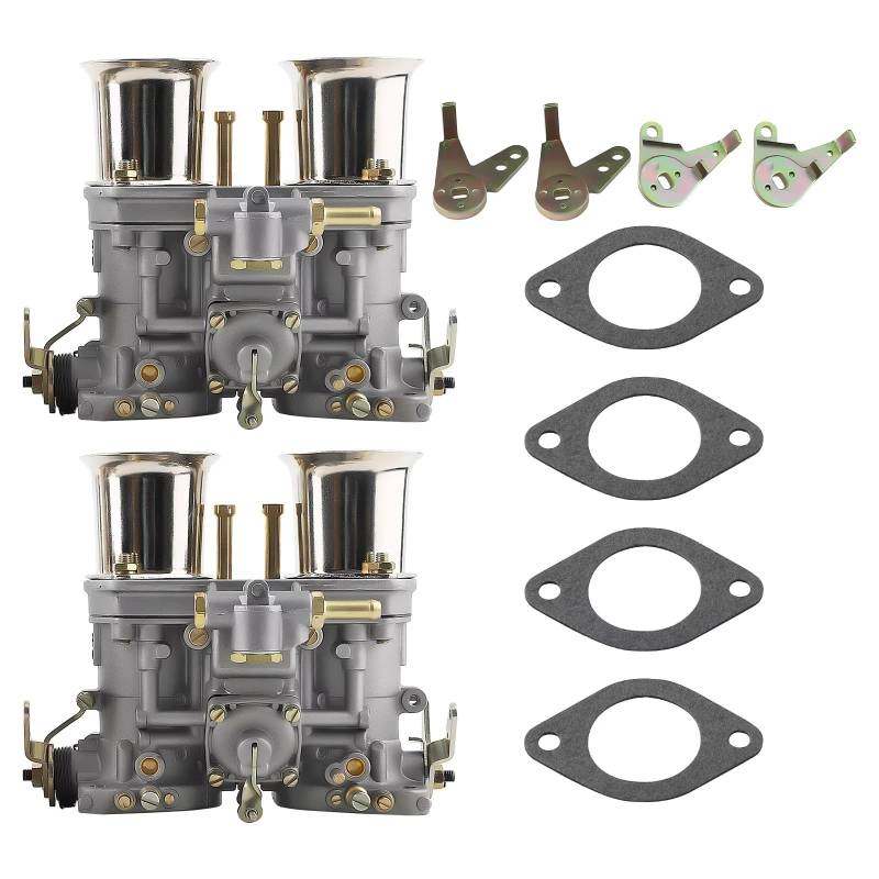 Moto Vergaser 2 Vergaser Für VW Für Käfer Bug Für Käfer Für Bus Für FIAT V6 V8 44 IDF 44IDF Für Weber 18990061 Carb Vergaser von QINSHU