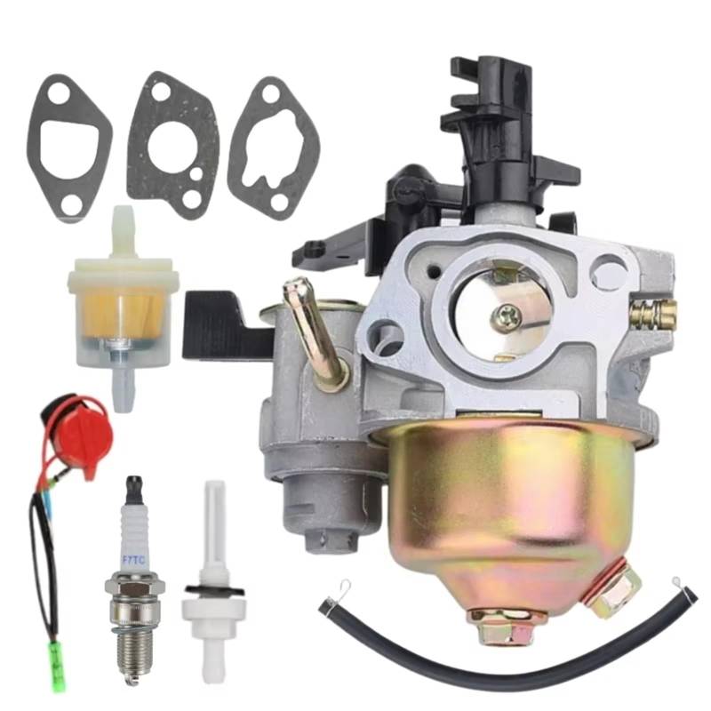 Moto Vergaser Für 168F 170F P19 P18 GX110 GX120 GX140 GX160 GX200 5HP 5.5HP 6.5HP 4-Takt-Motor Vergaser Carb Vergaser(B) von QINSHU
