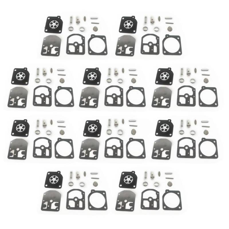 Moto Vergaser Für Für Echo Für Zama FS160 FS180 FS220 FR220 FS280 FS290 Für RB-13 Pinsel Cutter Ersatzteil Rasenmäher Vergaser Reparatur Kit Vergaser von QINSHU