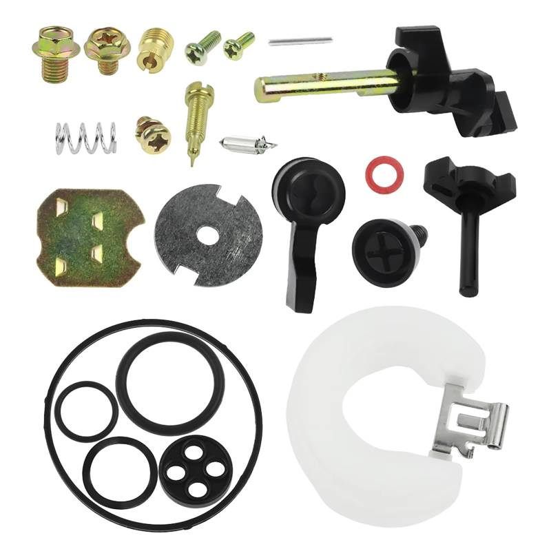 Moto Vergaser Für GX120 GX160 GX200 GX270 GX390 168F 5.5HP 6.5HP Strimmer Rasenmäher Kleine Motoren Vergaser Rebuild Reparatur Kit Vergaser(1 Set.) von QINSHU