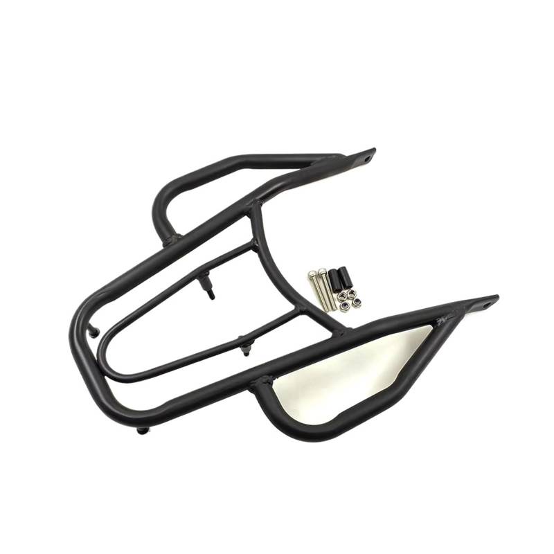 Motorrad Heckgepäckträger Für Suzuki Für DRZ-400 E/S/SM 2000-2015 Für DRZ400 Für DRZ400E Motorrad Griff Flügel Stil Hinten Sitz Rack Gepäck Regal Halter Rack Lager Gepäckträger(Schwarz) von QINSHU