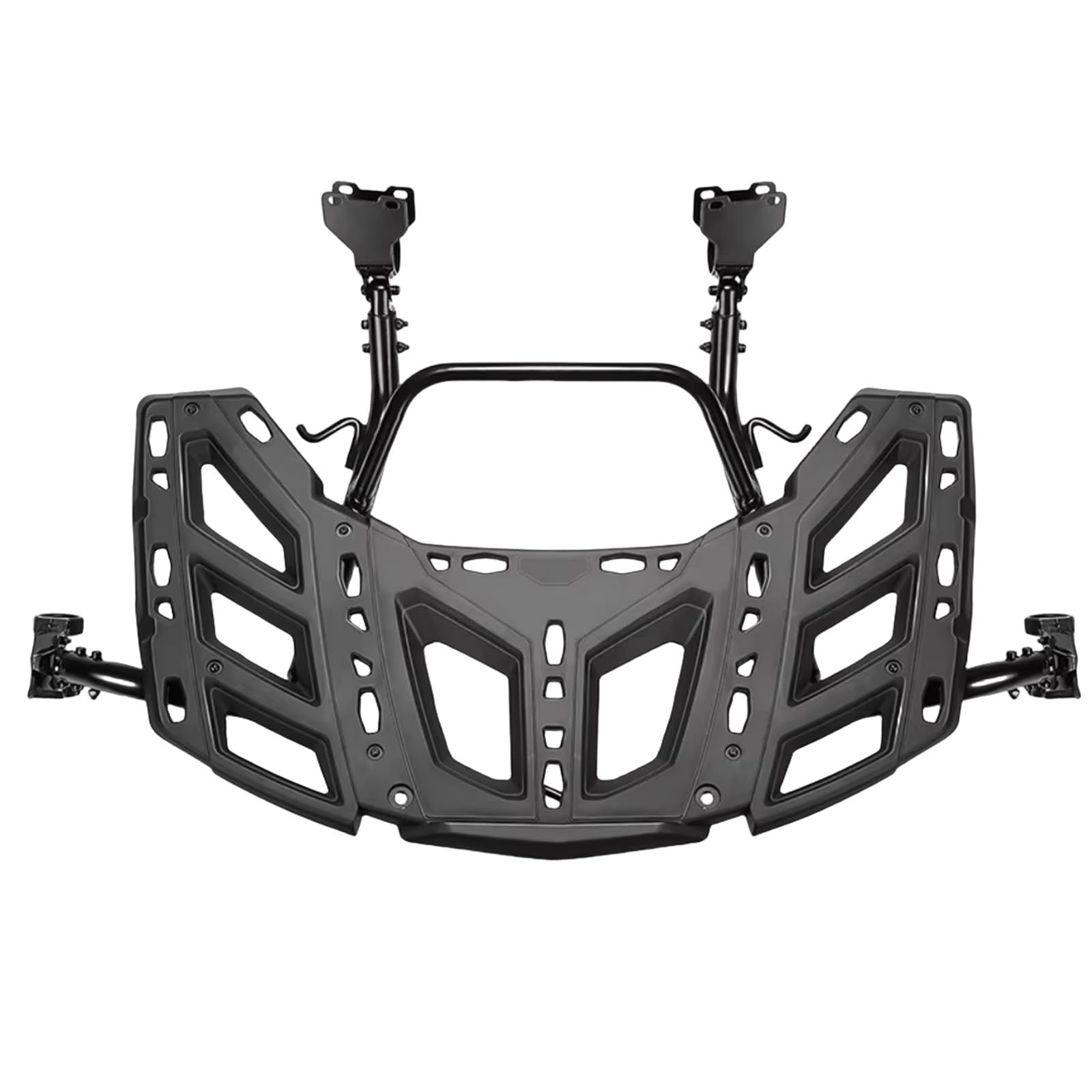 Motorrad Heckgepäckträger Schwenkbares Reserverad-Frachtgepäck-Heckträger-Set 715002881 715003439 Für Can-am Für Maverick X3 Für X3 Max 2017 2018 2019 2020 2021 2022 2023 2024 Gepäckträger von QINSHU